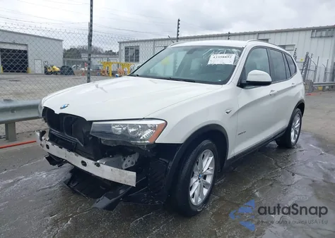 2015 BMW X3 xDrive28I z USA, uszkodzony, nr VIN 5UXWX9C53F0D55952